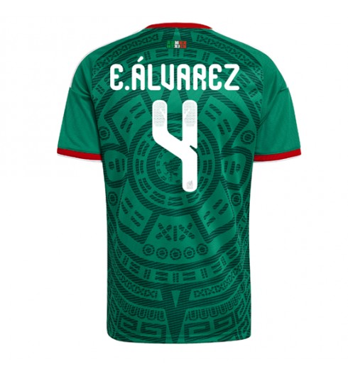 Meksiko Edson Alvarez #4 Kotipaita MM-kisat 2026 Lyhythihainen Meksiko Edson Alvarez #4 Kotipaita MM-kisat 2026 Lyhythihainen